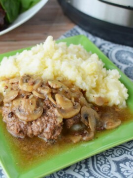 Instant Pot Salisbury Steak Recipe with Mashed Potatoes