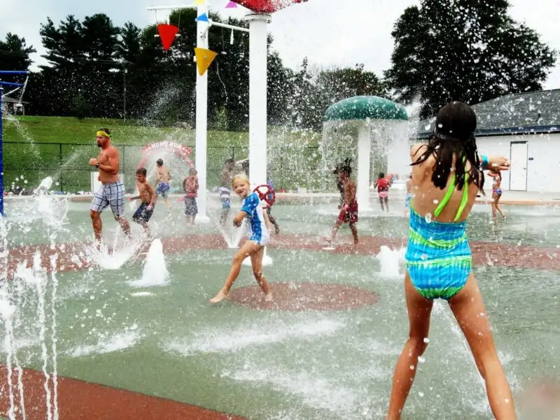 Greenville splash pad for kids.