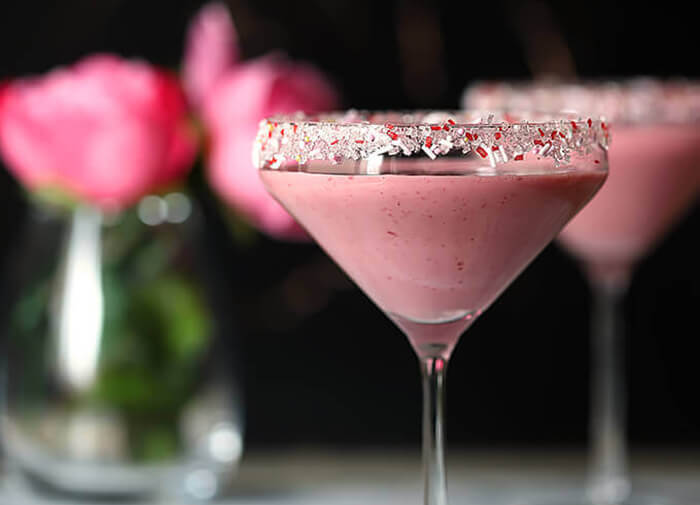 Image for Raspberry and Chocolate Valentine Cocktail