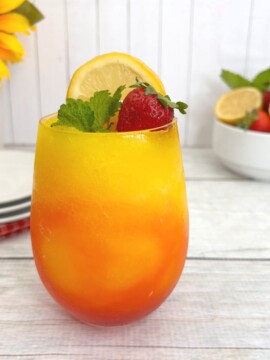 Frozen Limoncello Strawberry Lemonade Recipe