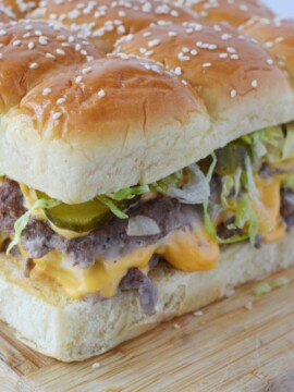 Big Mac Cheeseburger Sliders Recipe