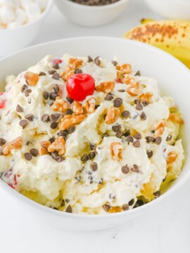 Banana Split Fluff Recipe