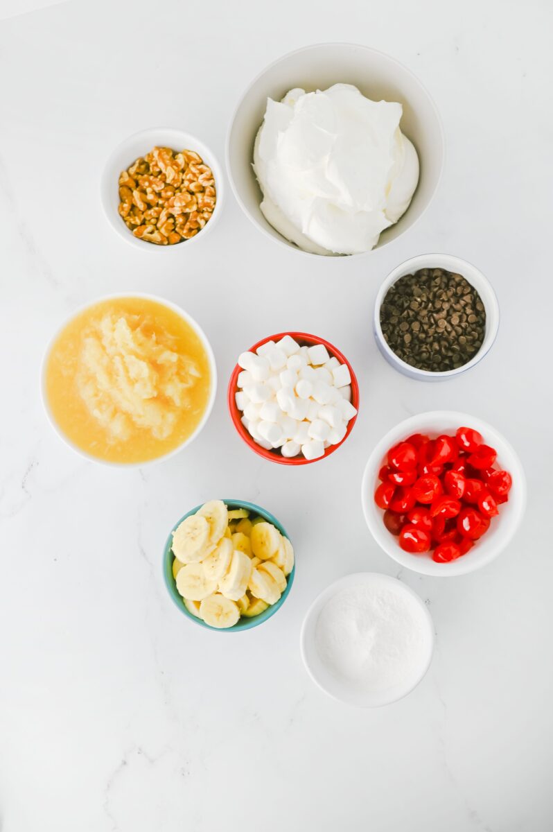 Banana Split Fluff Ingredients