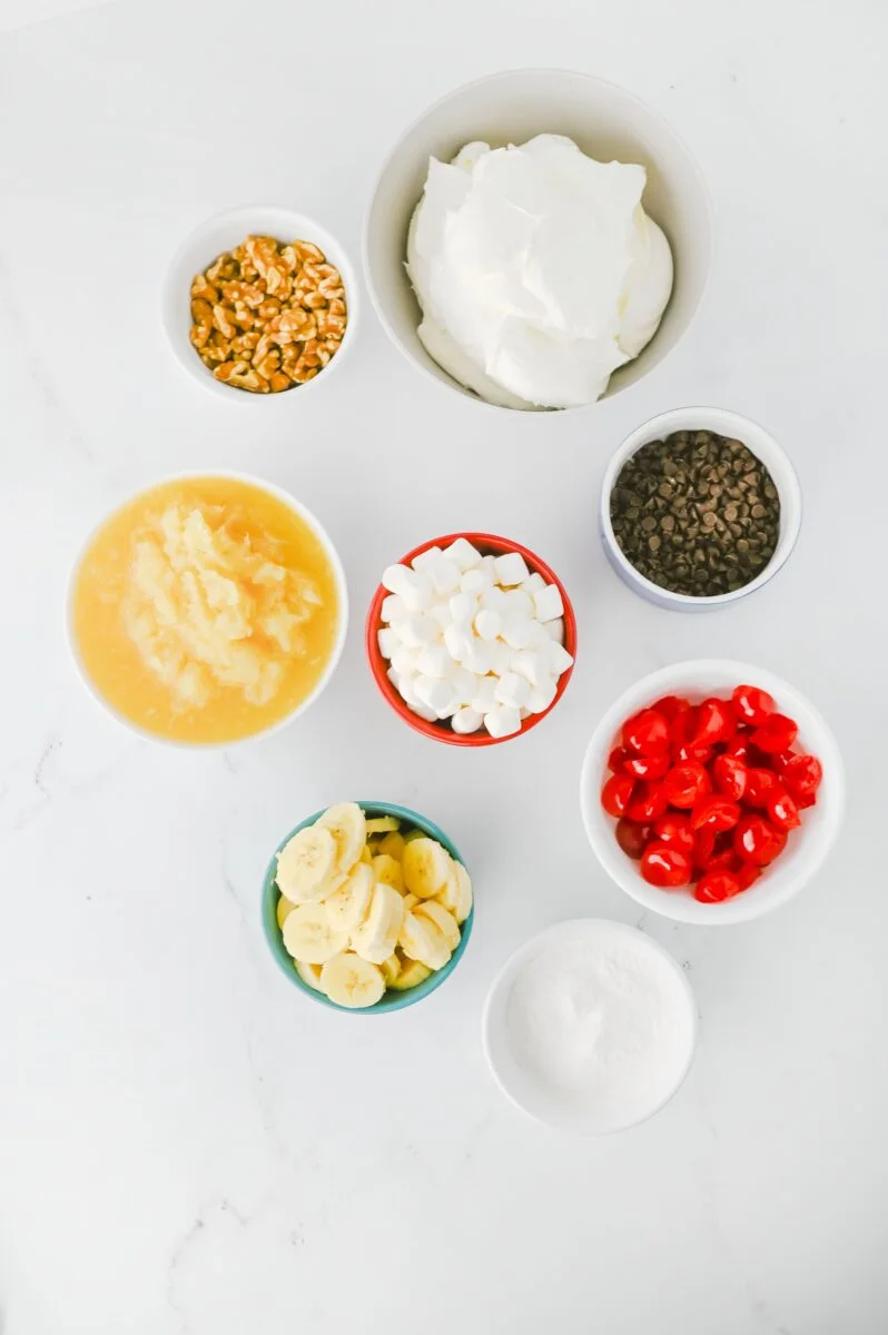 Banana Split Fluff Ingredients