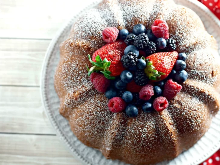 Summer bundt cakes