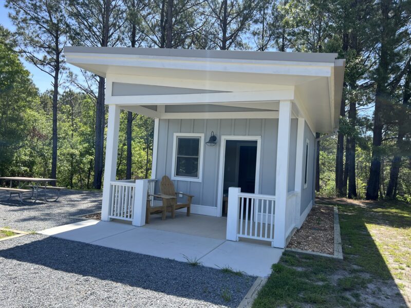 Hammocks Beach State Park Cabins were recently built.