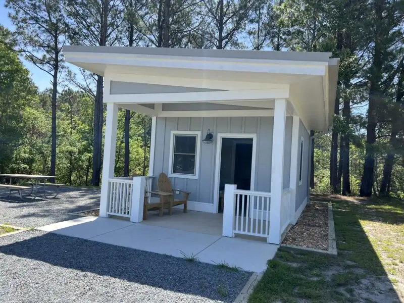 Hammocks Beach State Park Cabins were recently built.