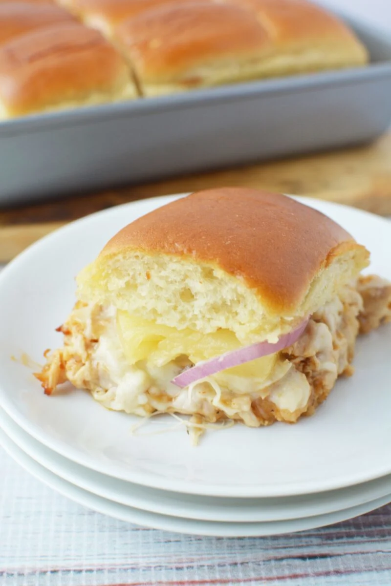 Hawaiian Chicken Sliders Recipe