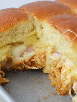 Hawaiian Chicken Sliders Recipe