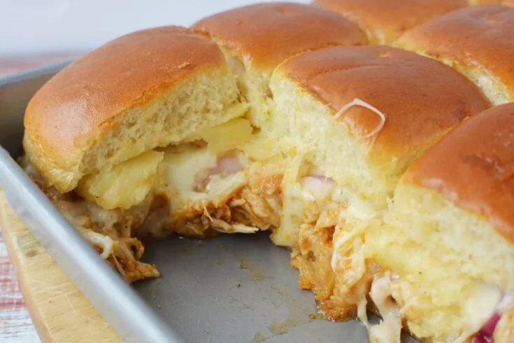 Hawaiian Chicken Sliders Recipe