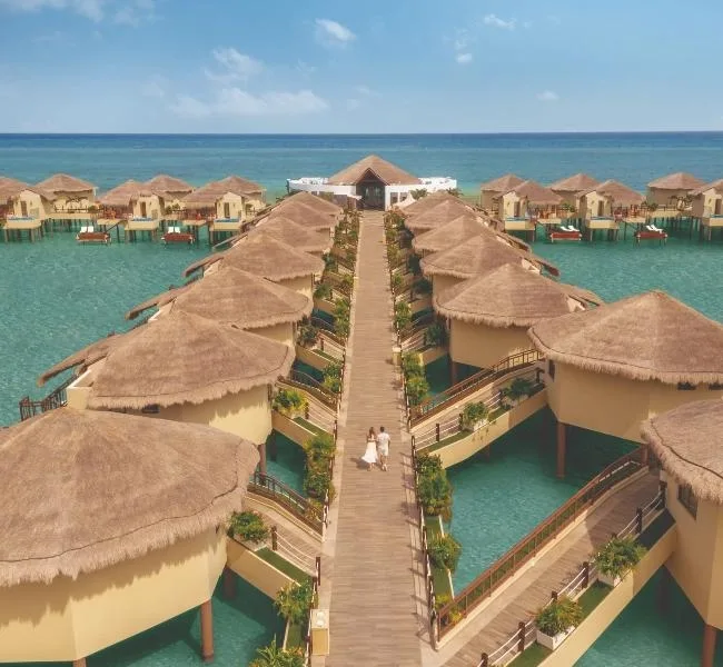 Enjoy overwater views in Mexico at Hotel Playa Del Carmen.