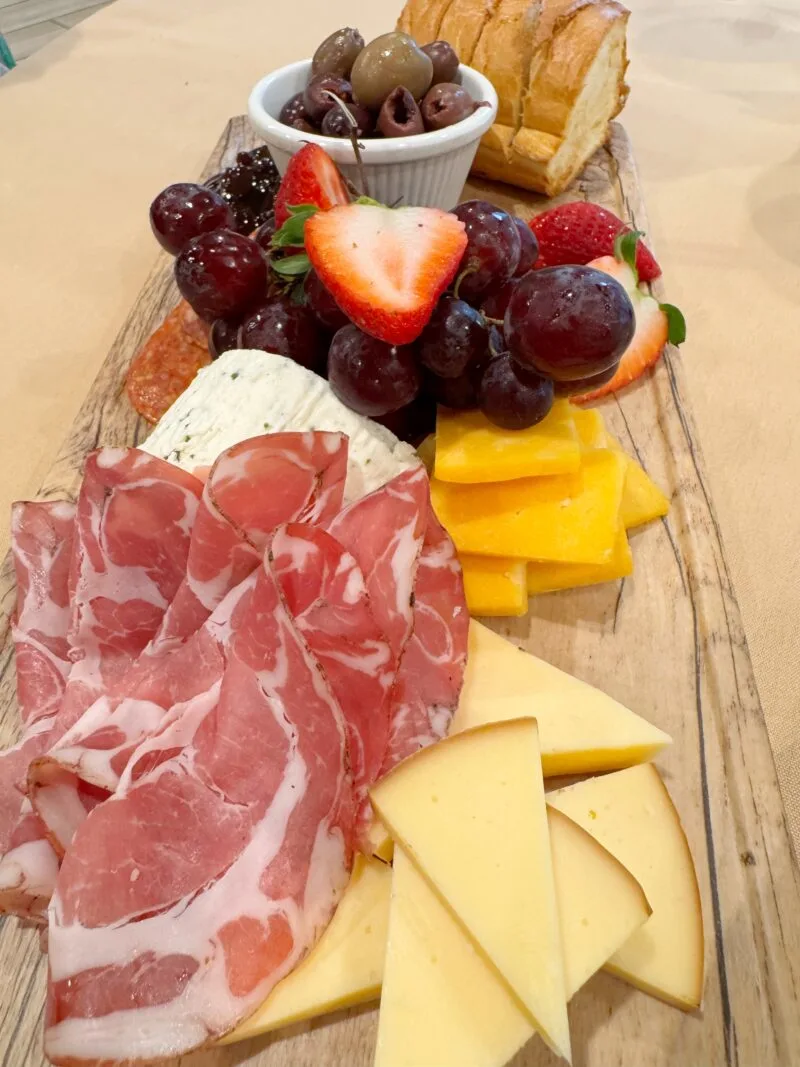 The Piedmont Dining Room Charcuterie board appetizer.
