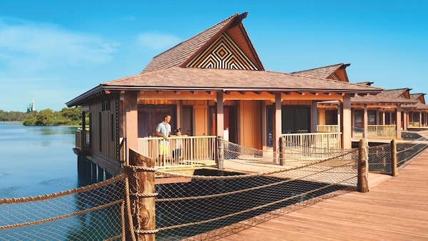 Walt Disney World's Polynesian Resort Bungalows.
