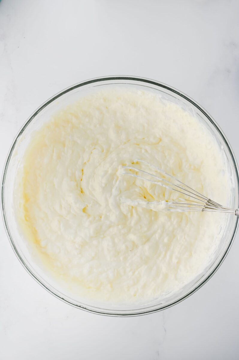 Making the base of the fluff