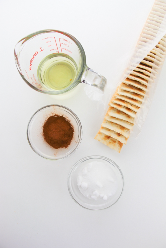 Baked Cinnamon Sugar Crackers