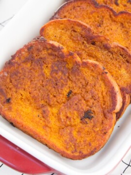 Pumpkin French Toast Recipe that's simple.