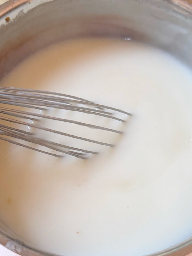Making the Haupia thick