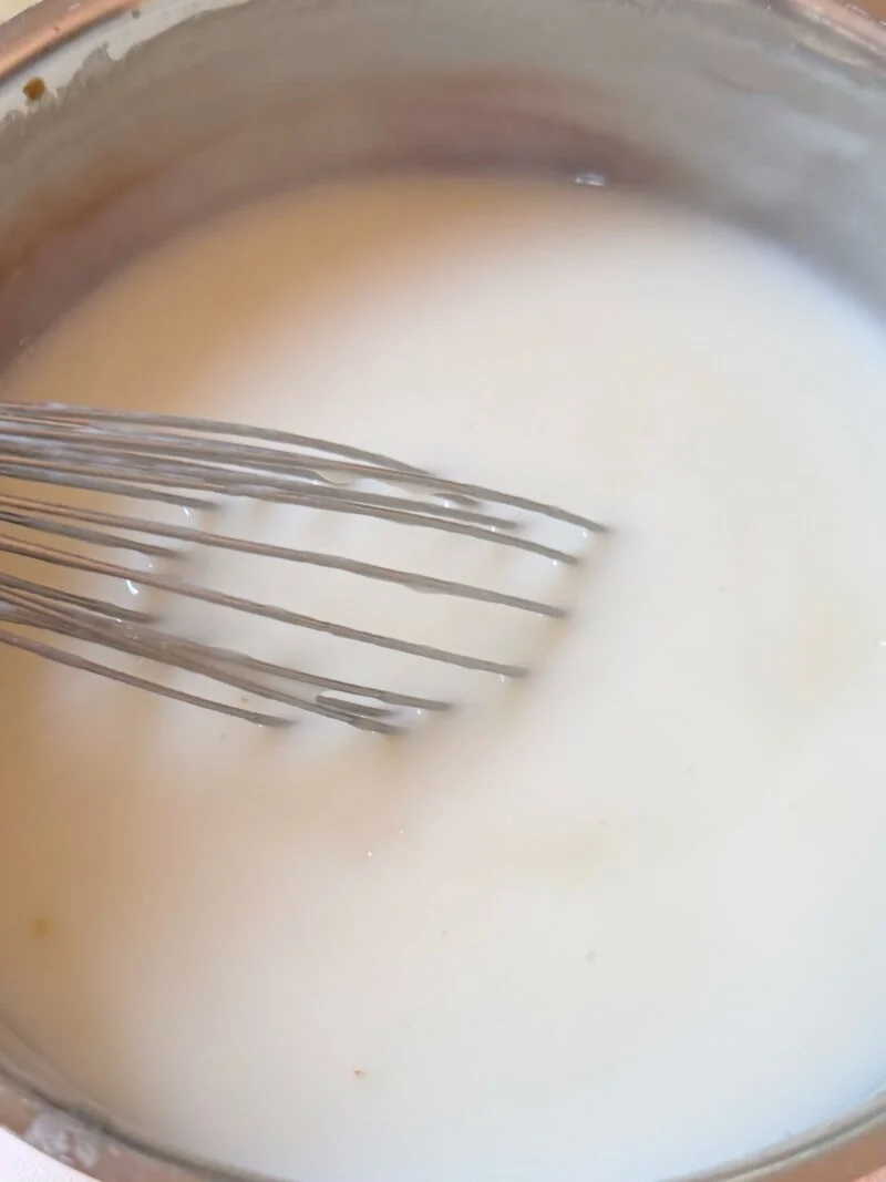 Making the Haupia thick