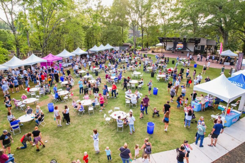 Taste of Woodstock in Woodstock, GA.