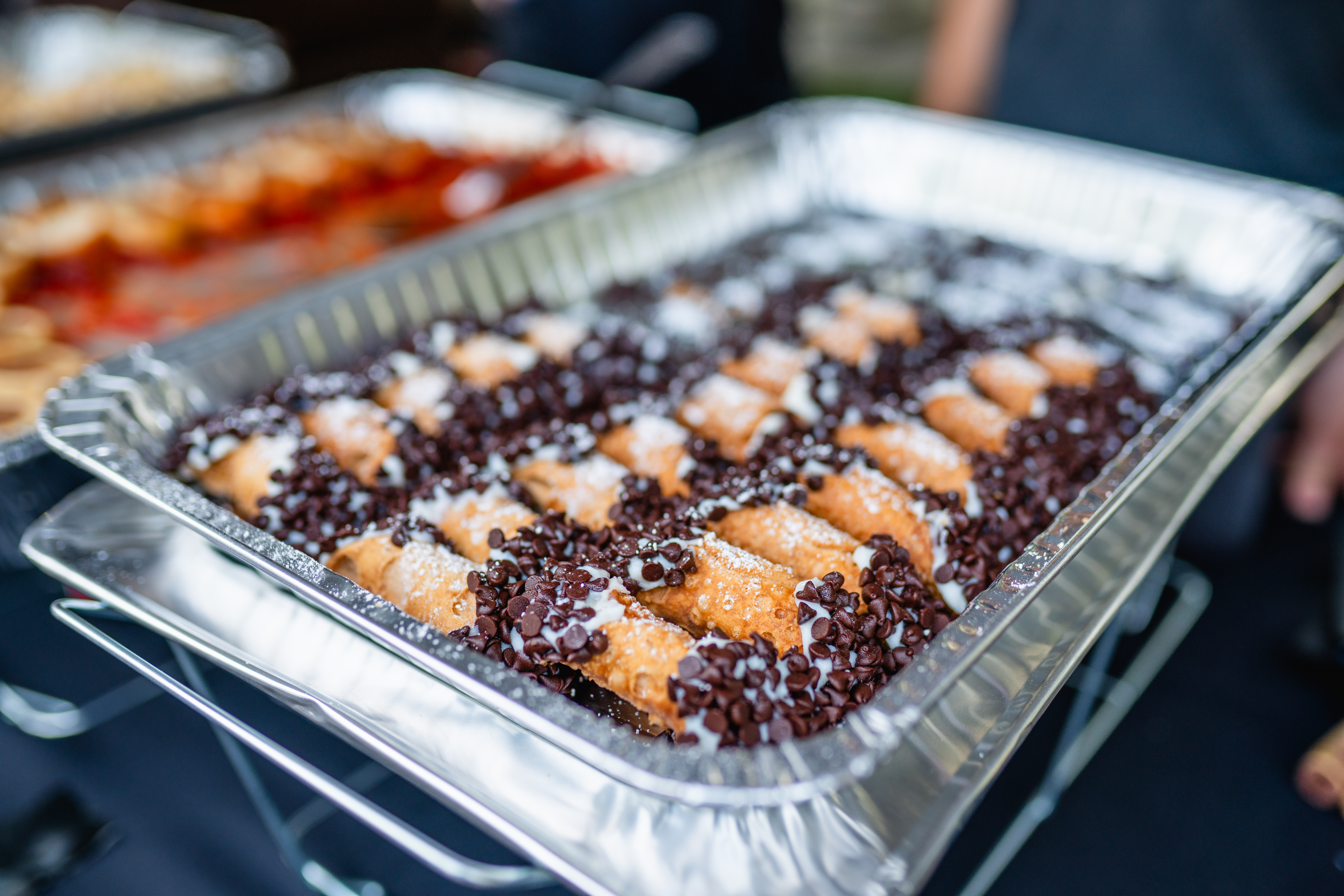 Taste of Woodstock Cannoli tasting.
