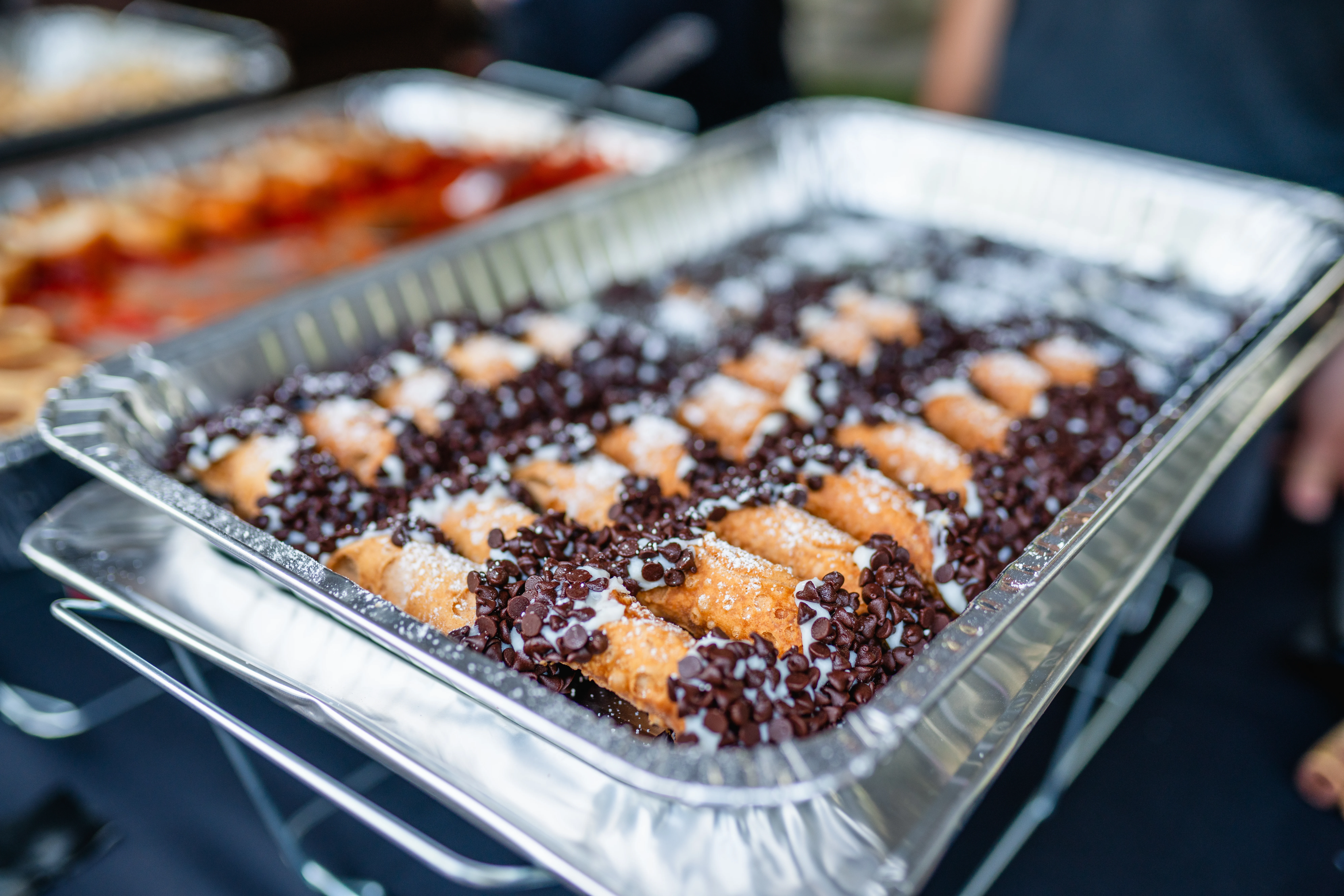 Taste of Woodstock Cannoli tasting.