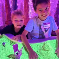 Sloomoo Atlanta allows kids to be hands-on and learn about the science of slime.