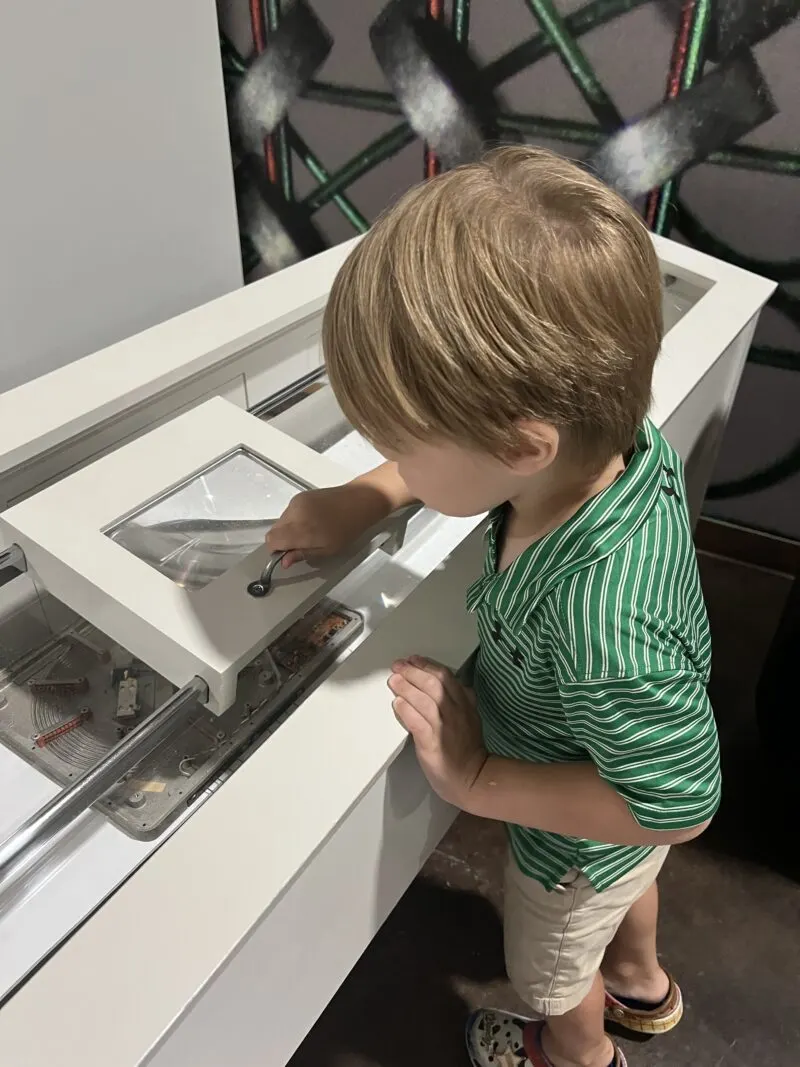 The Mimm's Museum is full of hands-on exhibits for kids to see.