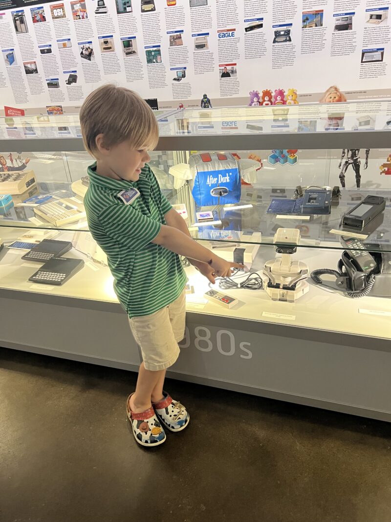 Check out the history of video games at Mimm's Museum.