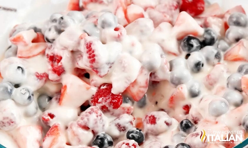 Summer Berry Cheesecake Salad