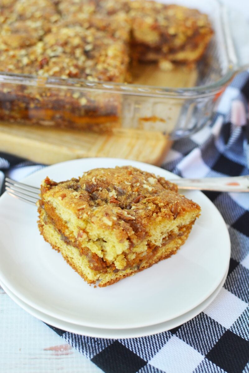 Pumpkin Streusel Coffee Cake Recipe