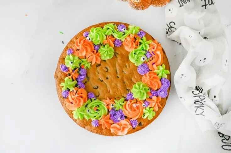 Easy Halloween Cookie Cake Recipe