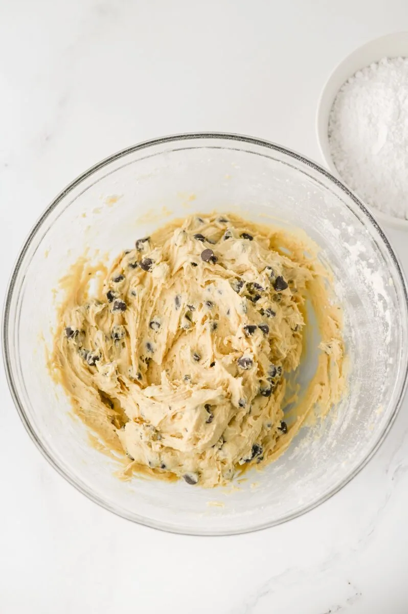 Fold in the chocolate chips