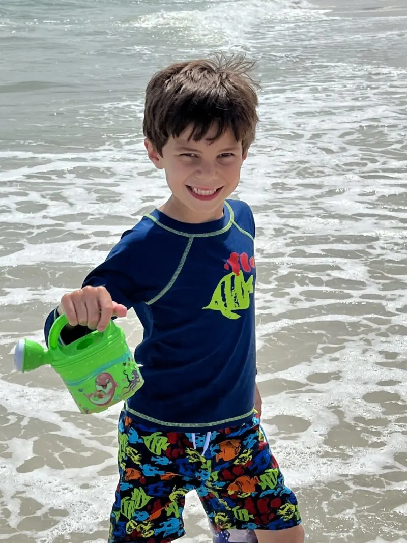 Alabama beaches in the off-seaon is great for playing in the sand.