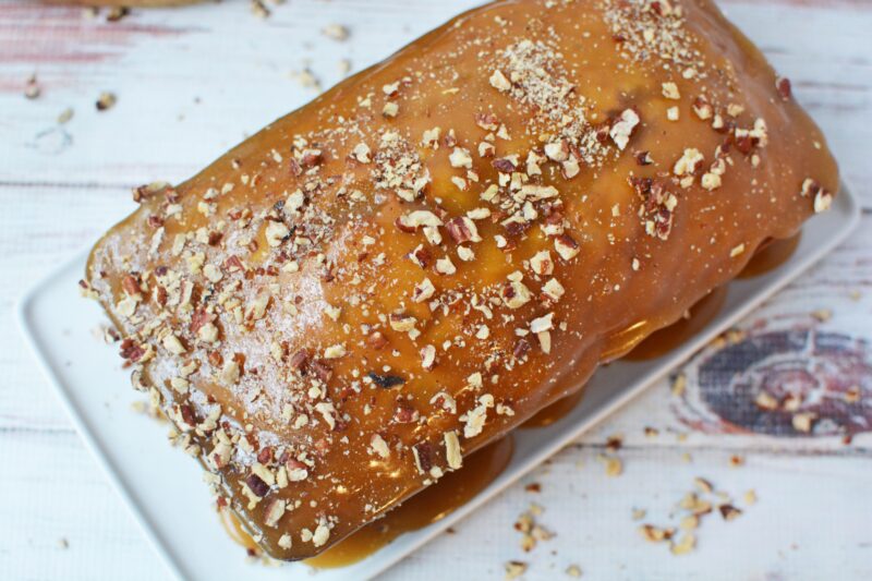 Praline Apple Bread ready to enjoy