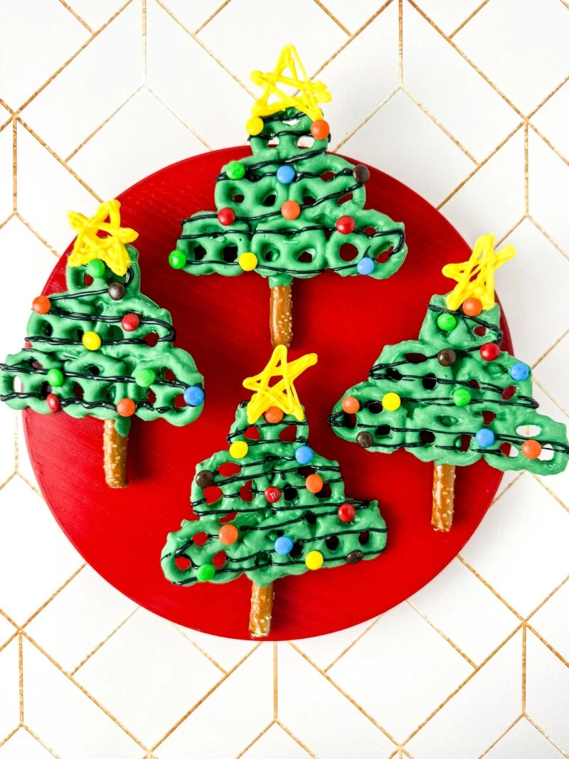 Pretzel Christmas Tree Treats Recipe