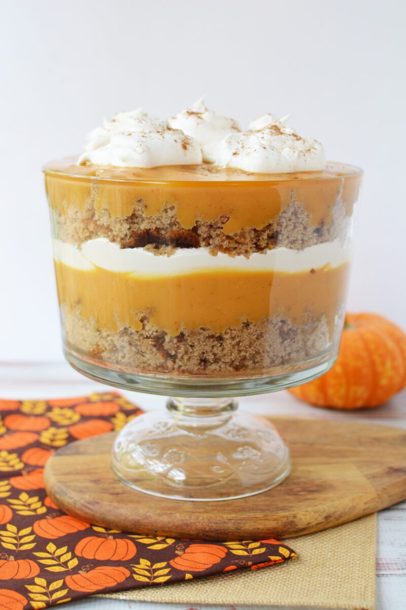 Pumpkin Gingerbread Trifle Recipe