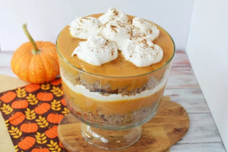 Gingerbread Pumpkin Trifle Dessert Recipe