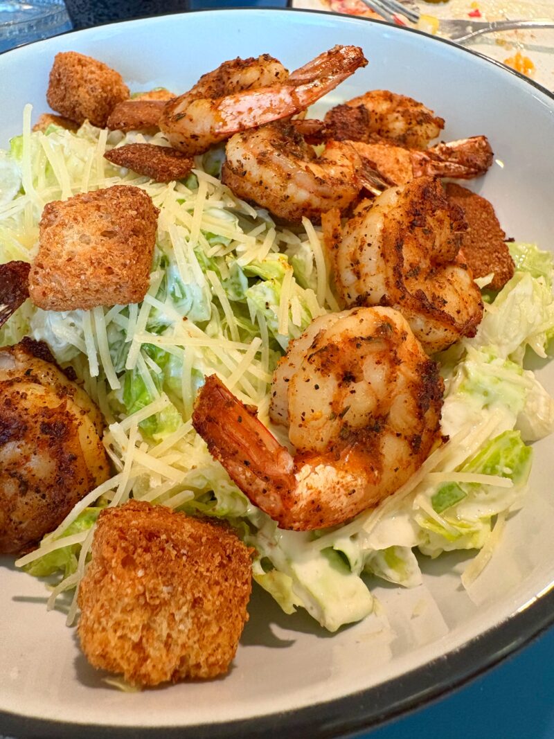 Shrimp salad from Bonita Boathouse.