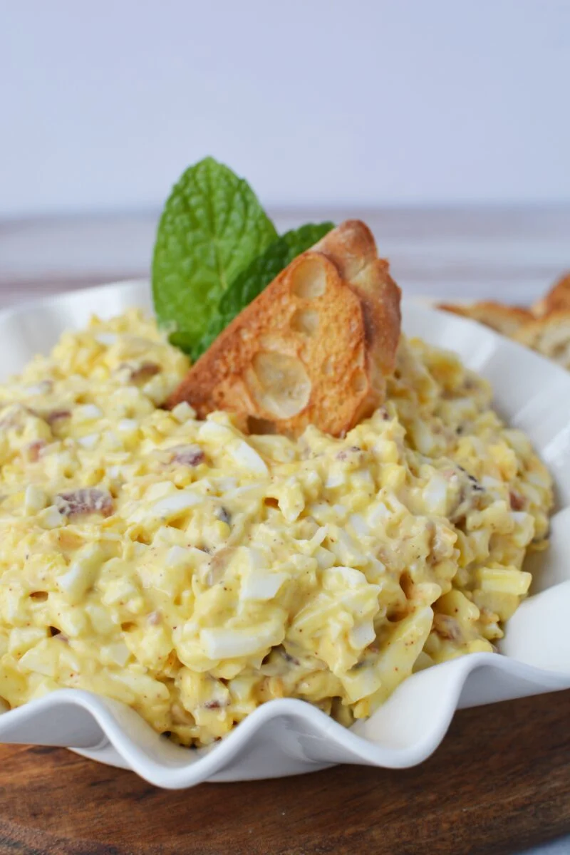 Easy Deviled Egg Dip Recipe