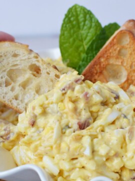 Easy Deviled Egg Dip Recipe