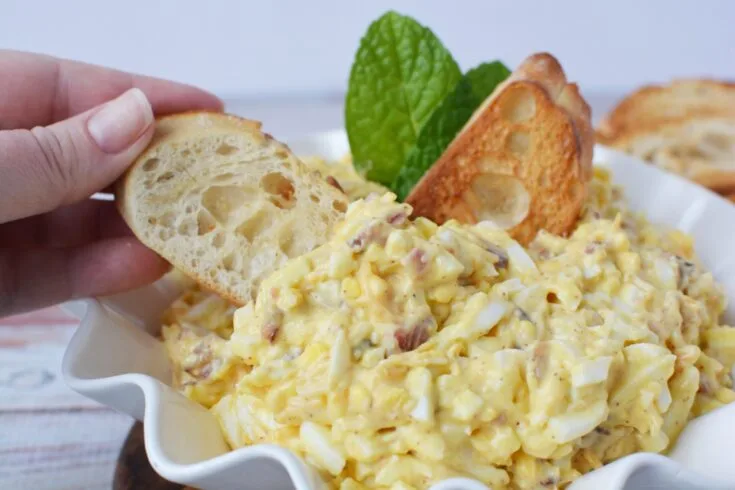 Easy Deviled Egg Dip Recipe