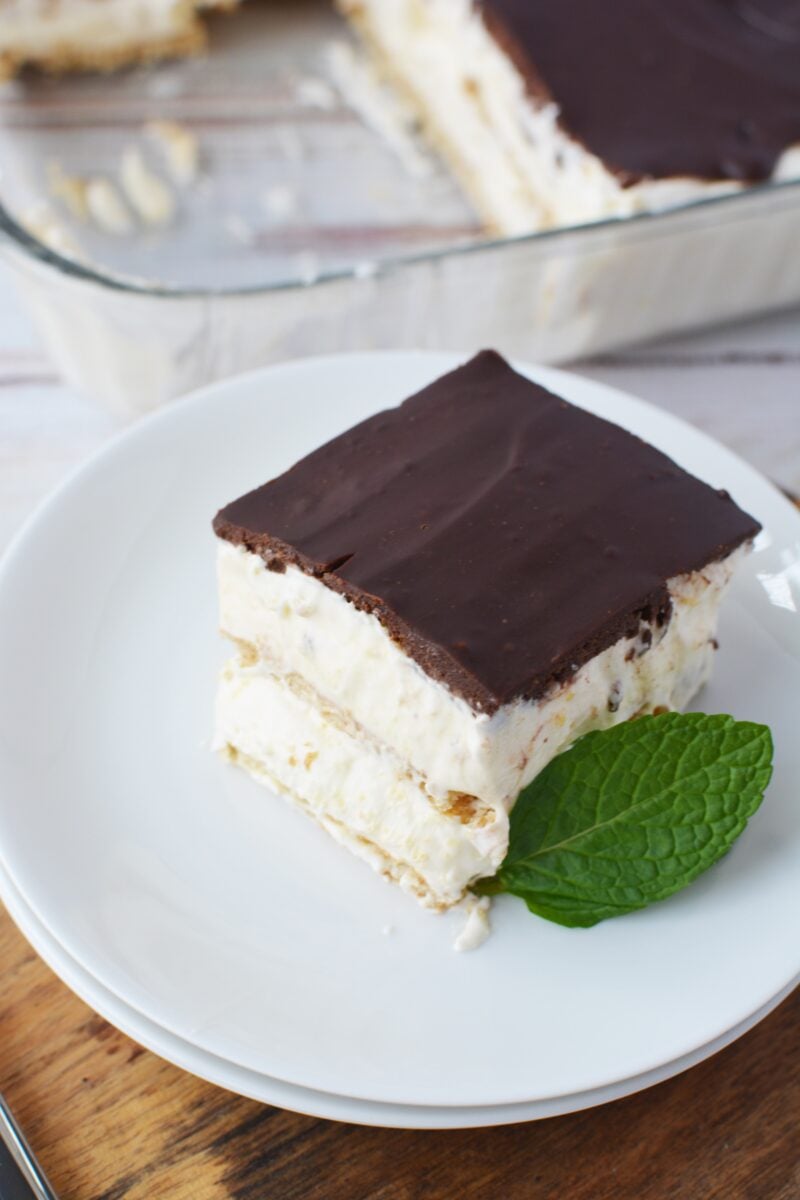Overnight Chocolate Eclair Cake Recipe