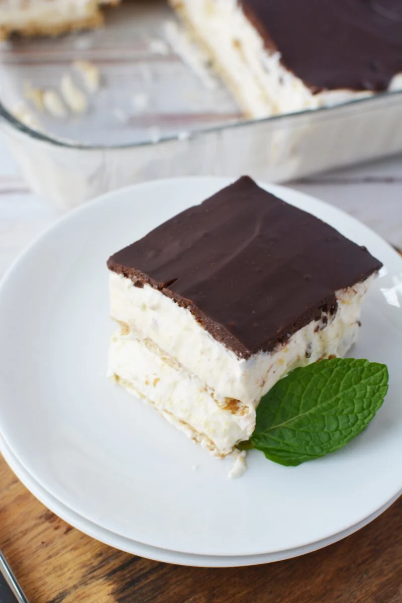 Overnight Chocolate Eclair Cake Recipe