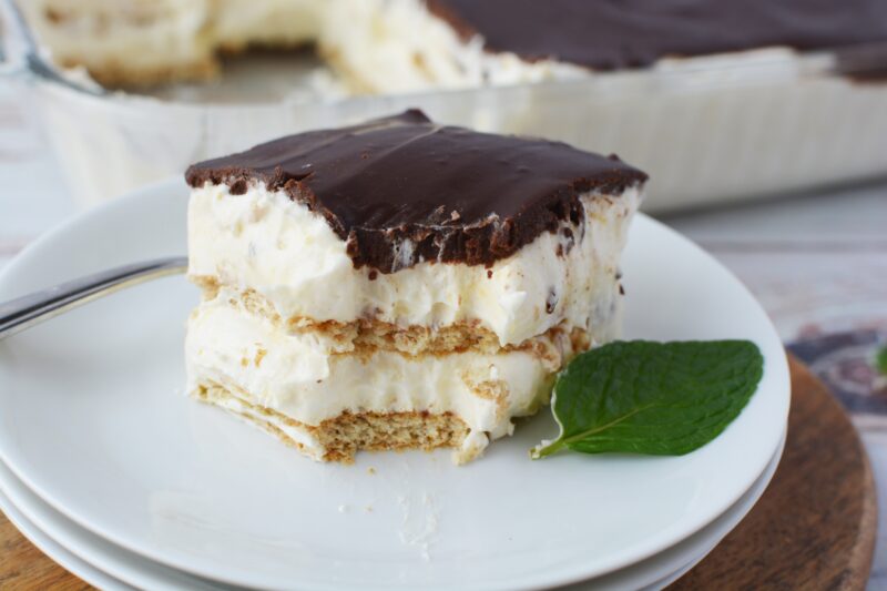 Overnight Chocolate Eclair Cake recipe