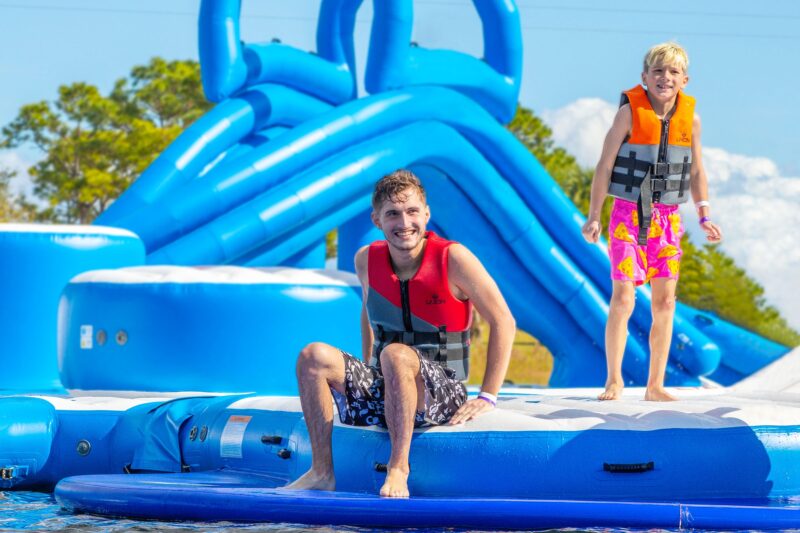 Shark wake park is North Myrtle Beach's premiere fresh water fun for kids.