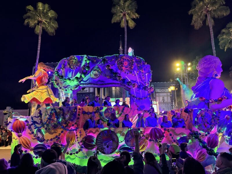 Mardi Gras Parade at Universal's Mardi Gras festival