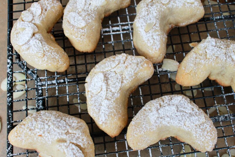 Almond Crescent Cookie Recipe