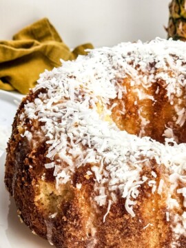 Pineapple Coconut Bundt Cake Recipe