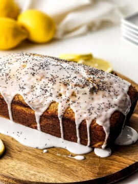 Lemon Poppyseed Cake Loaf Recipe