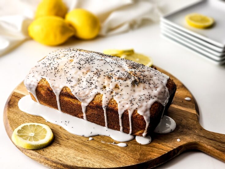 Lemon Poppyseed Cake Loaf Recipe